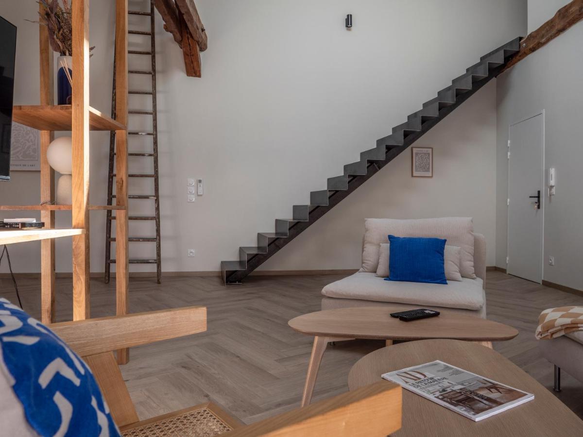 Ferienwohnung Le Nid Bleu Duplex En Plein Centre Castres  Exterior foto